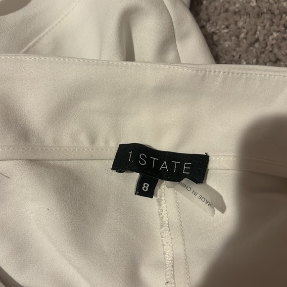 1 STATE MINI RUFFLE HEM SHORTS - Picture 4 of 4